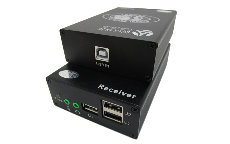 USB-2803(A)(延長3個USB2.0接口60米，AUDIO功能可選擇)