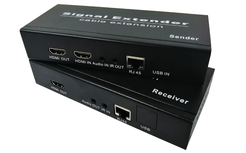 HDE-190HAS(HDMI+獨(dú)立音頻+RS232+紅外網(wǎng)絡(luò)傳輸器)