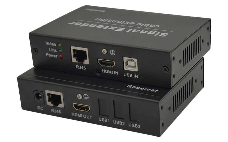 HDB-100M2(HDMI+USB2.0+開關(guān)機(jī))延長(zhǎng)100米