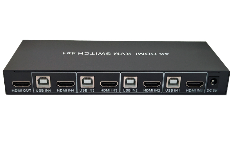 HUB-401(HDMI+USB 4口KVM切換器)