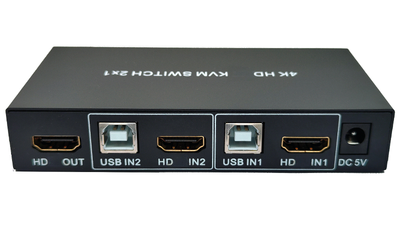 HUB-201(HDMI+USB 2口KVM切換器)